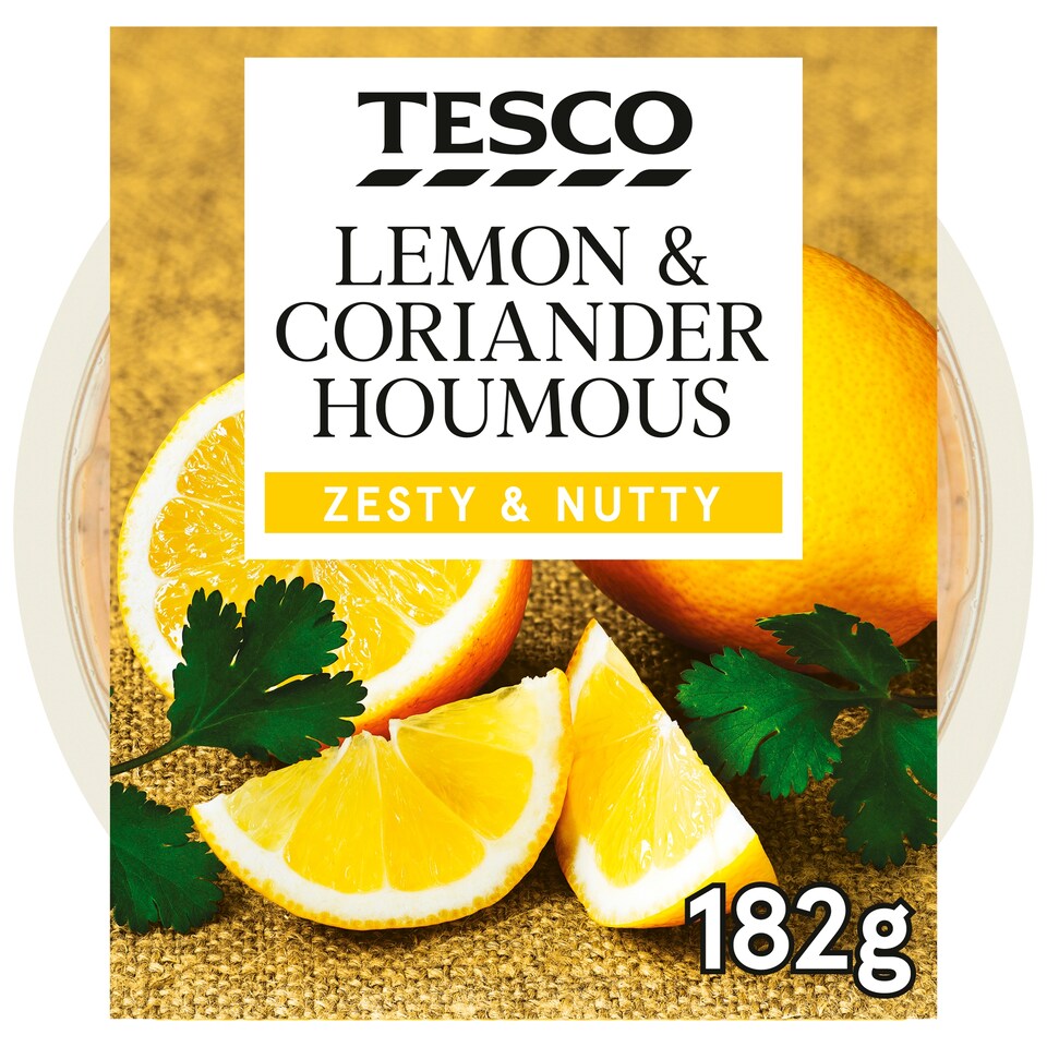 Tesco Coriander Houmous 182G