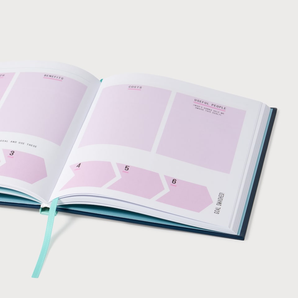image 1 of Paperchase Goal Getting Journal Medium