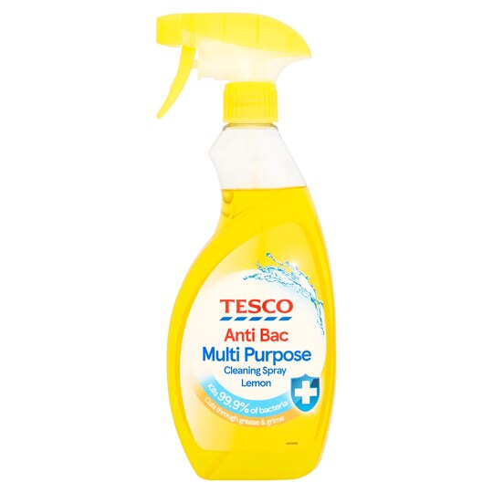 Tesco Multi Purpose Antibacterial Lemon 500Ml Tesco Groceries