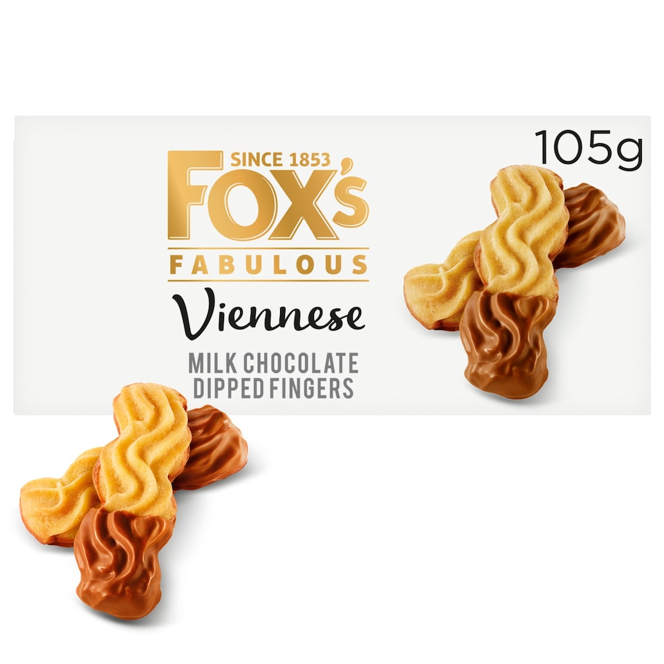 image 1 of Fox's Viennese Dipped Finger 105g