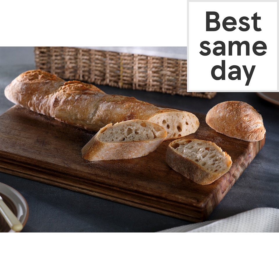image 1 of Tesco Finest White Sourdough Baguette