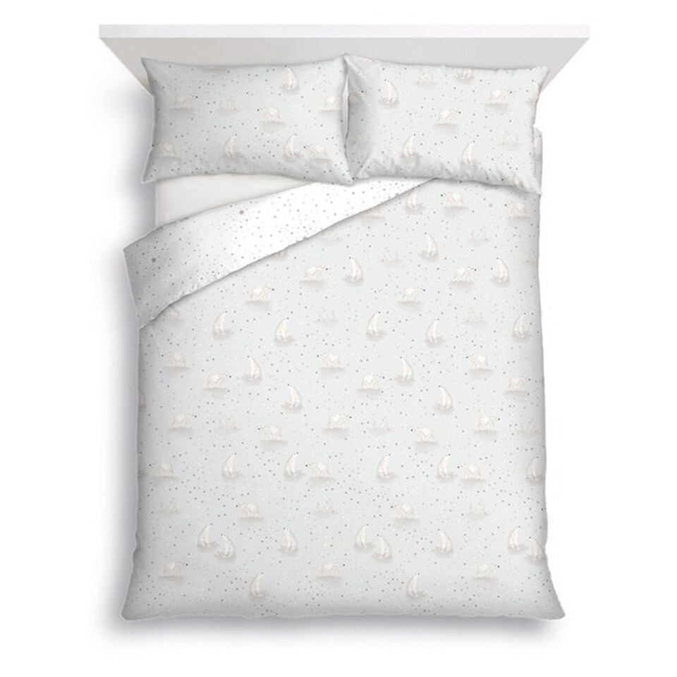 Tesco Polar Bear Easy Care Duvet Set Kingsize Tesco Groceries