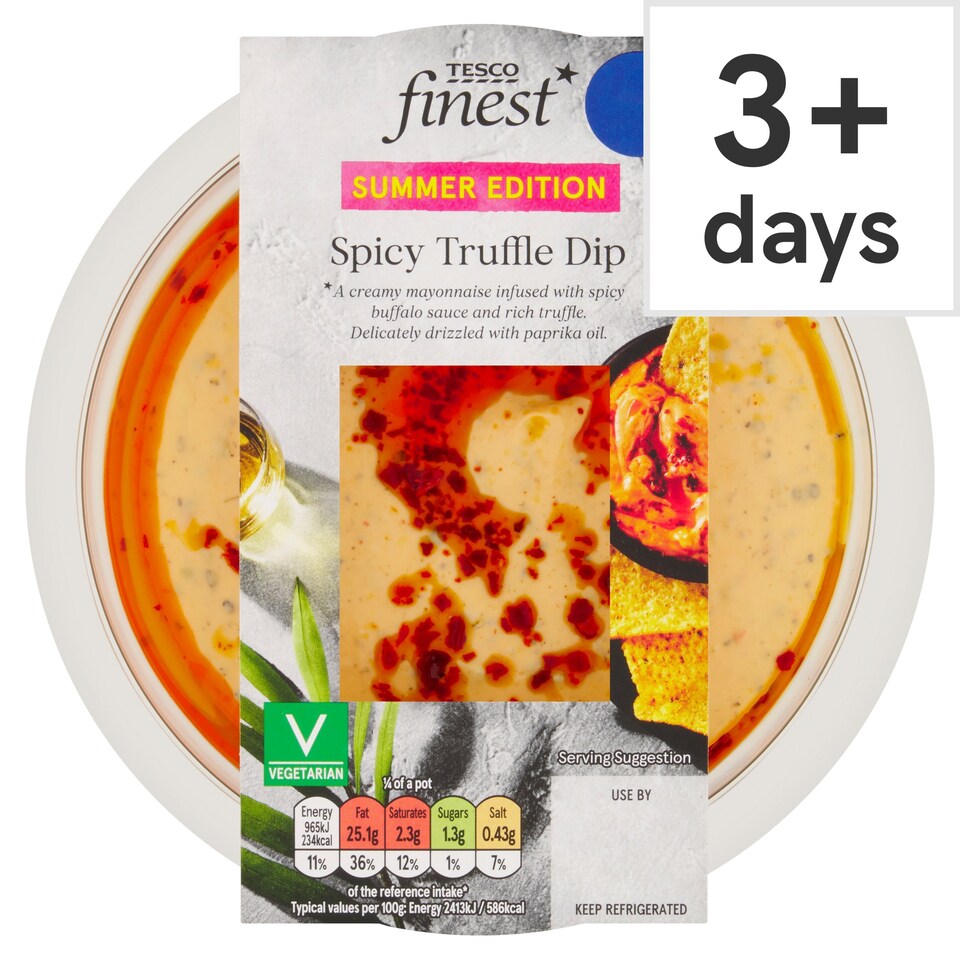 Tesco Finest Spicy Truffle Dip 160g Tesco Groceries