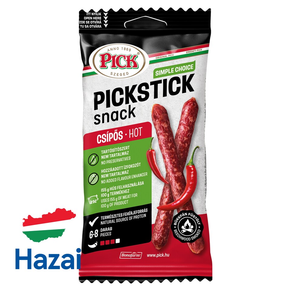PICK Pickstick Snack csípős 60 g