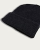 image 2 of F&F Boys 2-Pack Ribbed Beanie Hats in Grey