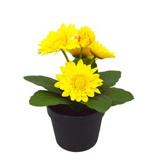 Artificial Yellow Gerbera