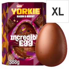 Yorkie Raisin & Biscuit Incredible Egg 388g