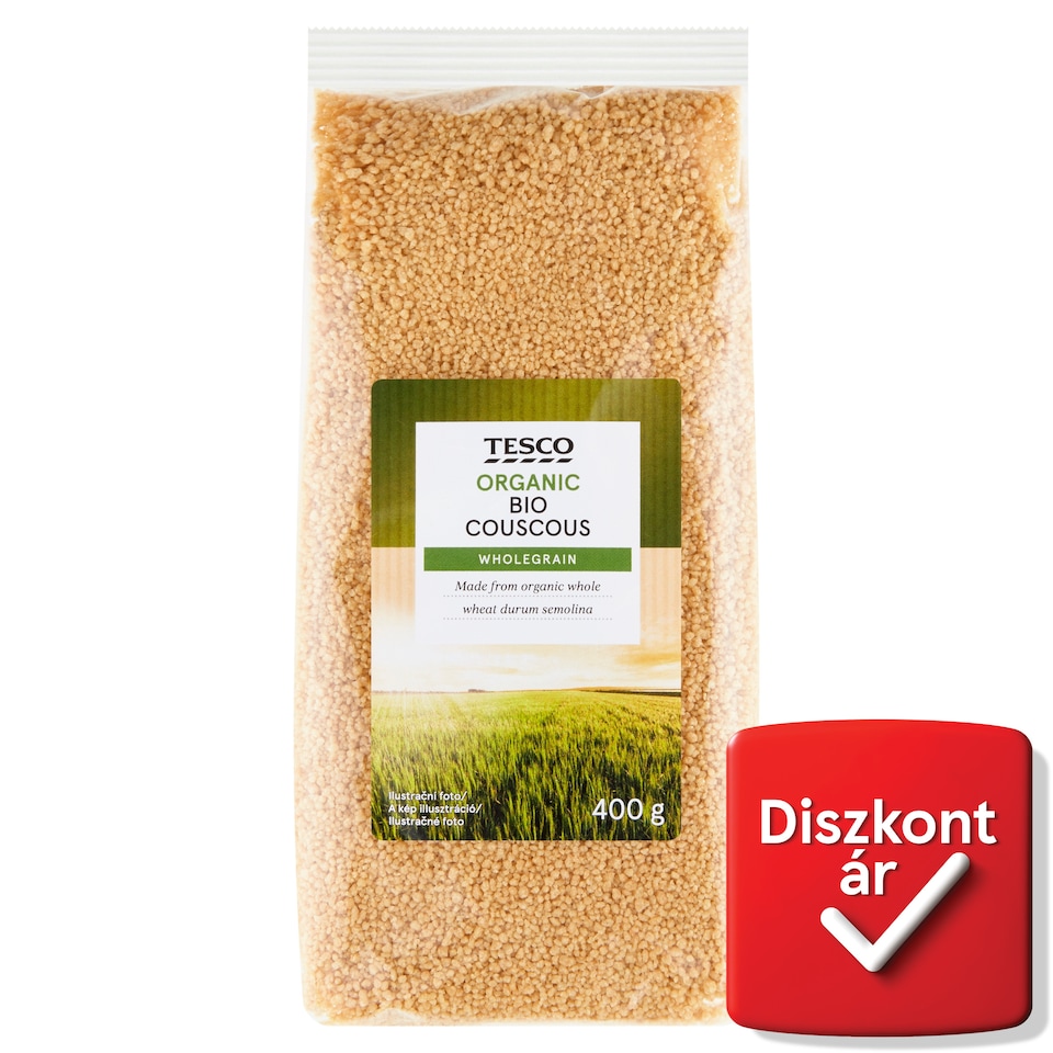Tesco bio kuszkusz 400 g