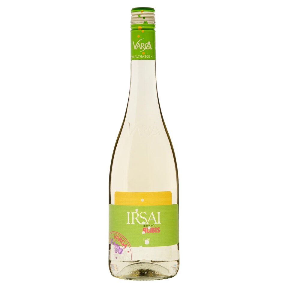 Varga Irsai Olivér Bubis Dry White Wine 10% 0,75 l