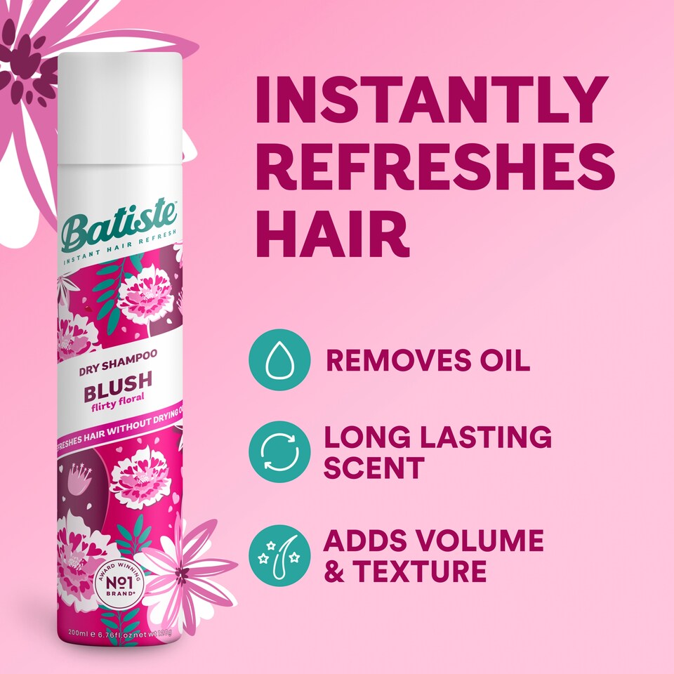 image 1 of Batiste Dry Shampoo Blush 50Ml