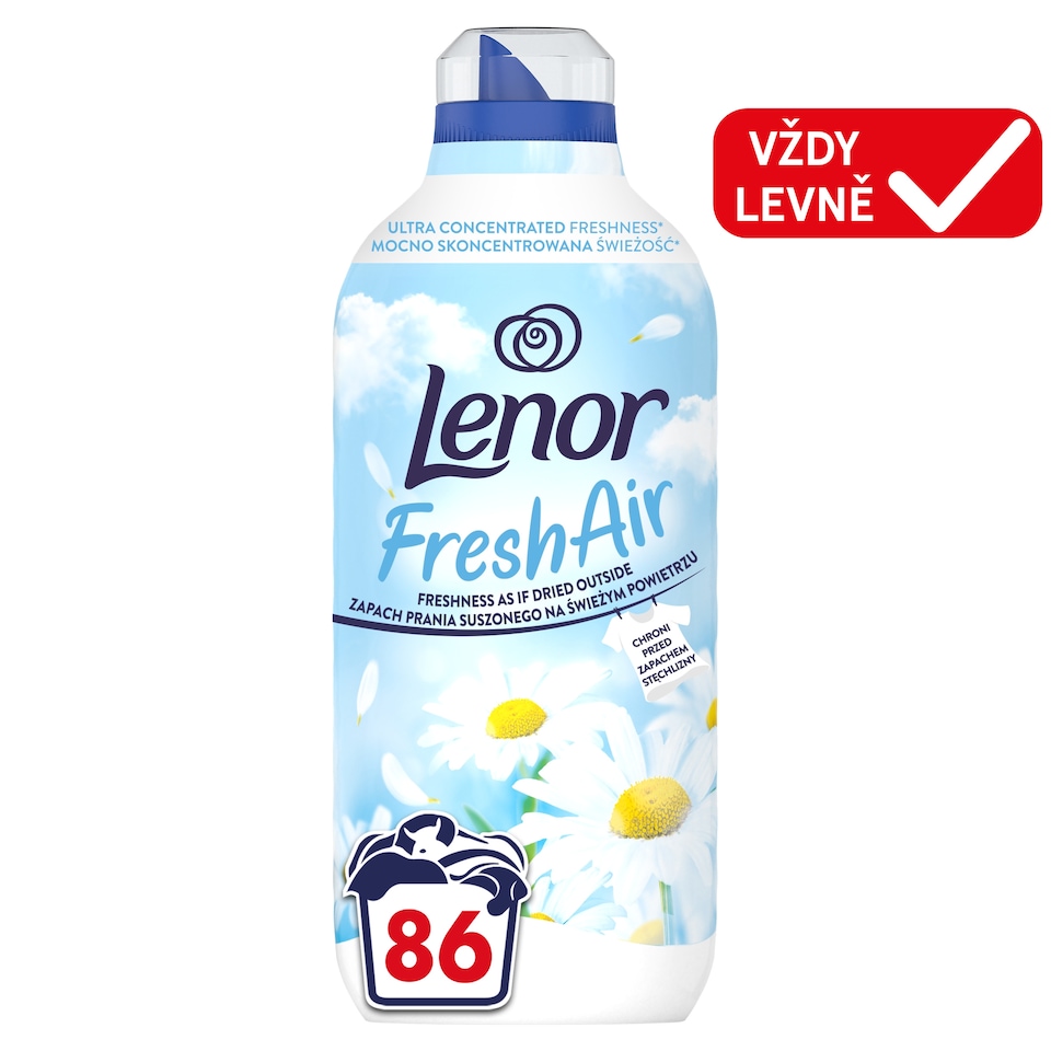 Obrázek 1 pro produkt Lenor Fresh Air Aviváž 86 Praní, Sensitive