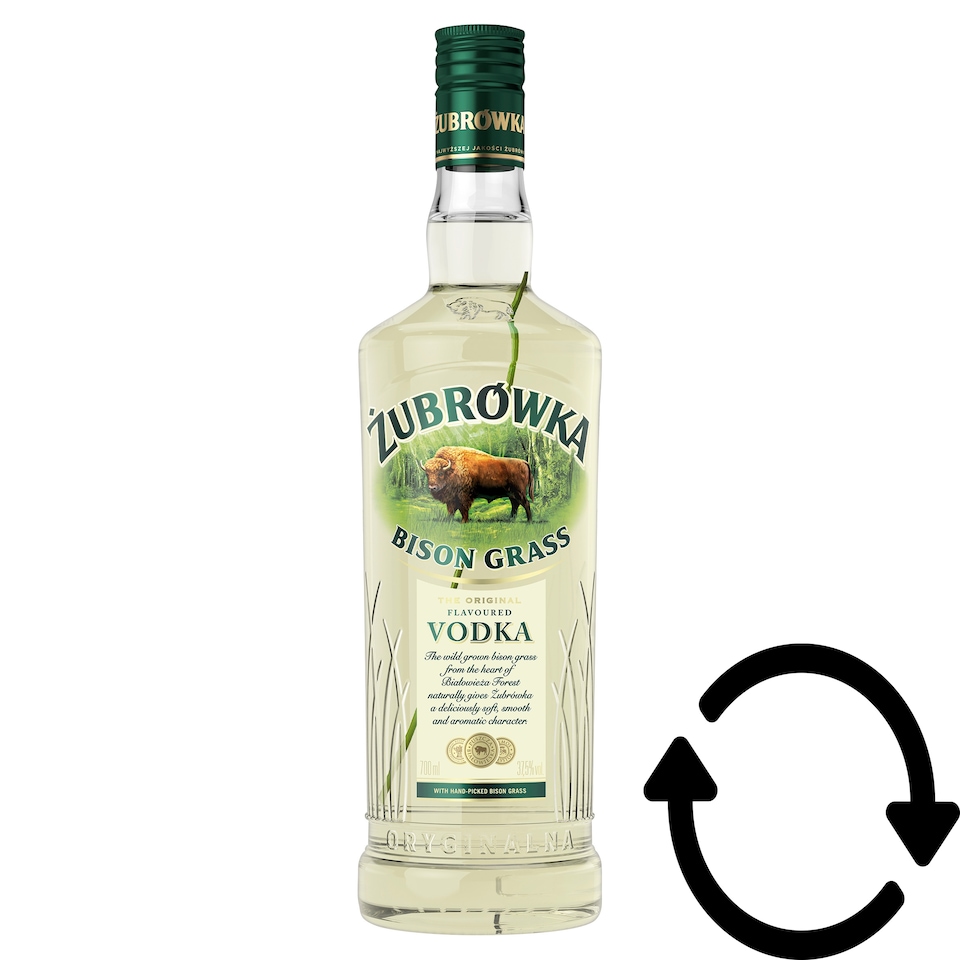 Żubrówka Bison Grass Flavoured Vodka 37,5% 0,7 l