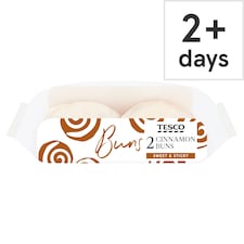 Tesco Cinnamon Buns 2 Pack