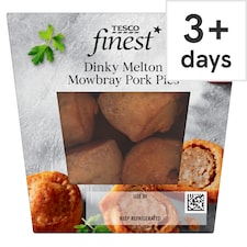Tesco Finest Dinky Melton Mowbray Pork Pies 200G