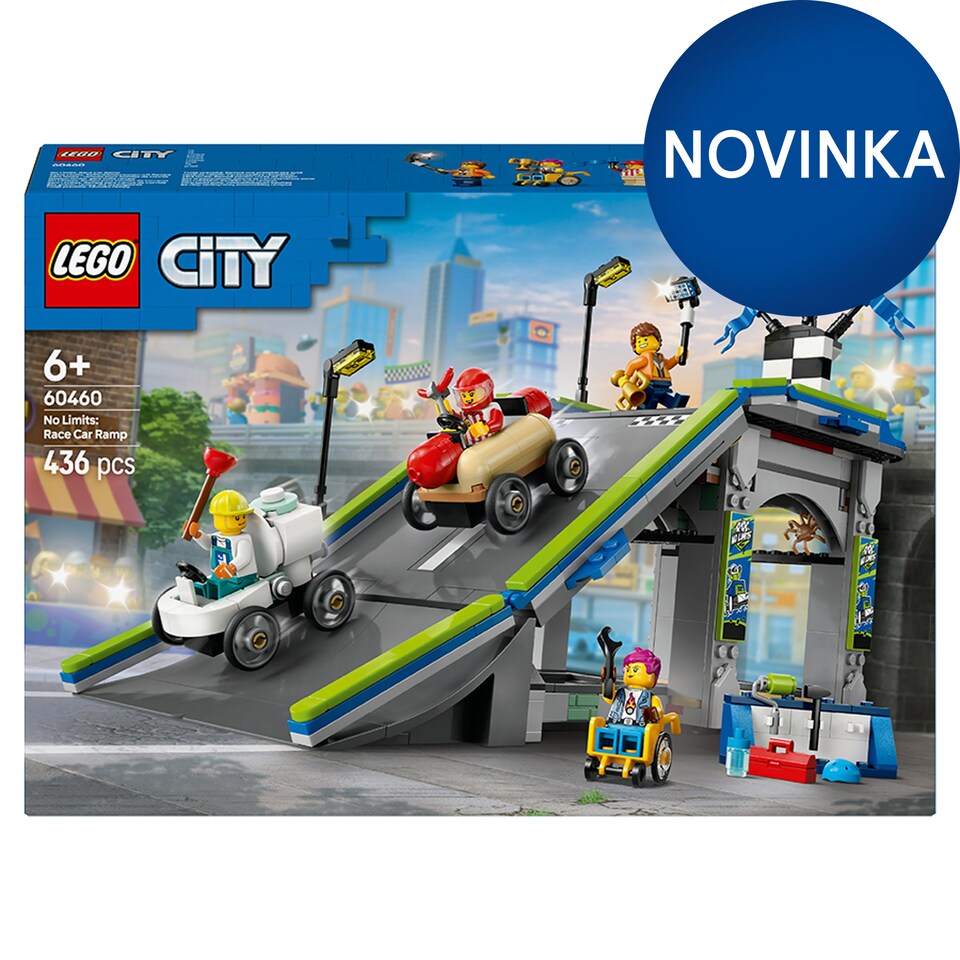 image 1 of LEGO City 60460 No Limits: Race Car Ramp Track