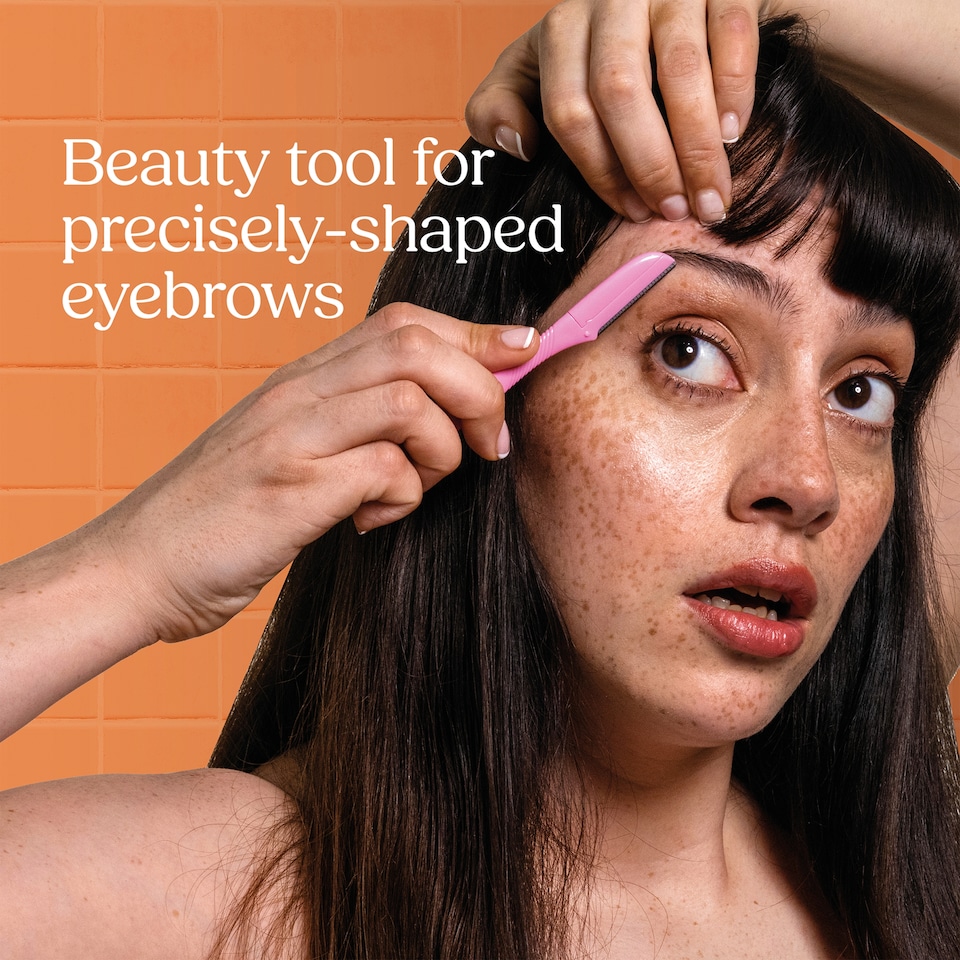 image 1 of Wilkinson Sword Intuition Eyebrow Shaper Razor, 3 Pack