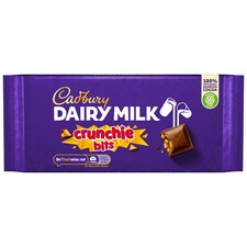Cadbury Dairy Milk Crunchie Bit Chocolate Bar 200G