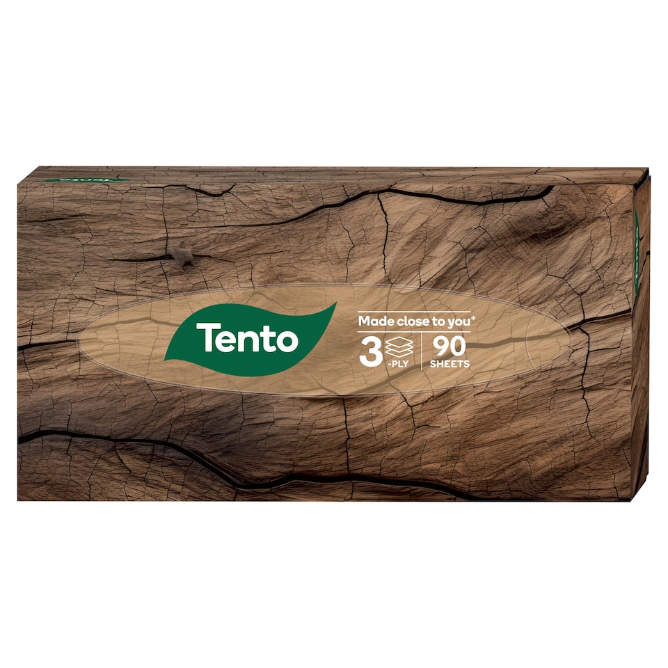 image 1 of Tento Cosmetic Towels 3 Plies 90 pcs