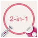 image 4 of Braun Se3420 Epilator W Bikini Trimmer
