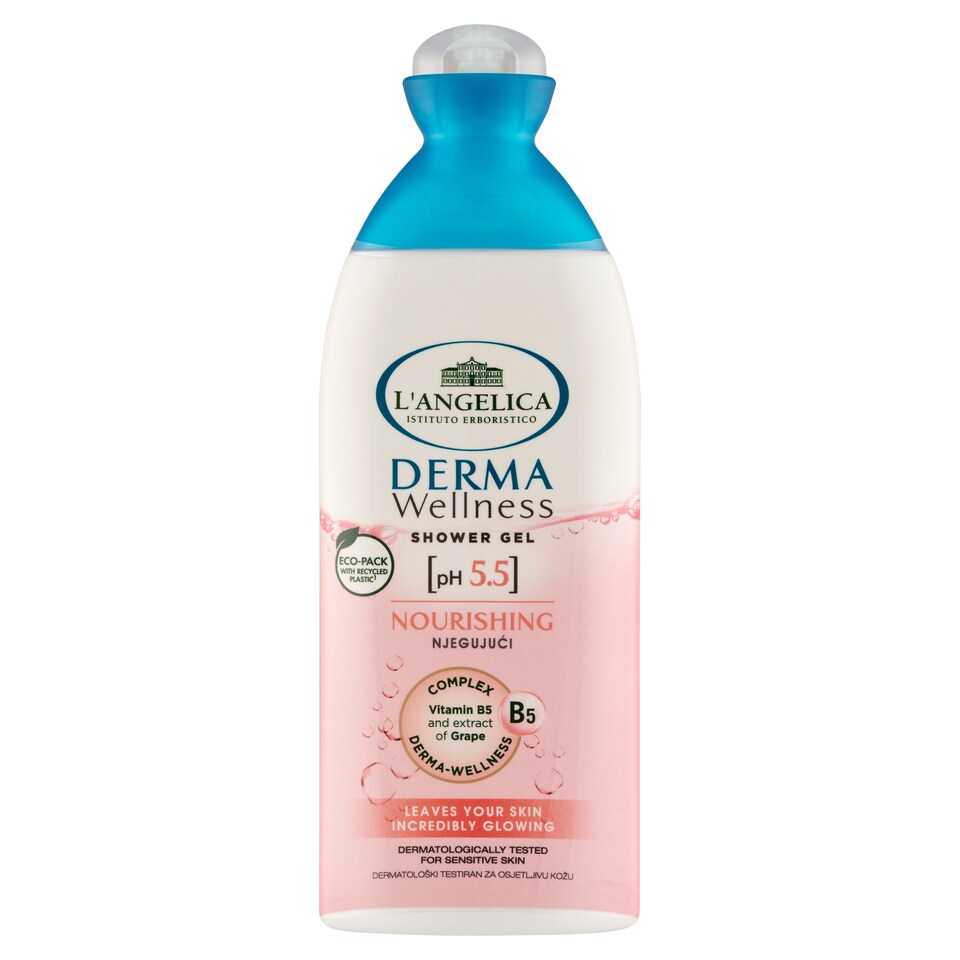 L'Angelica Derma Wellness tápláló tusfürdő 250 ml 