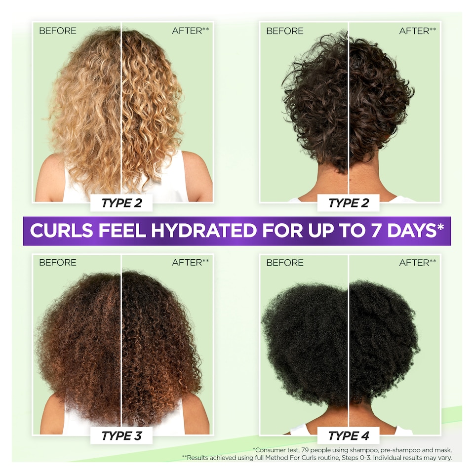 image 1 of Garnier Method For Curls Shampoo 200ml