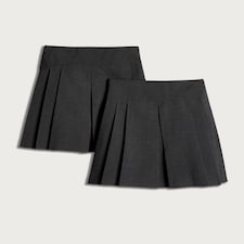 Pleated Skirt Khaki Skirt Tesco Pleated Skirt Chartreuse – LEGiT