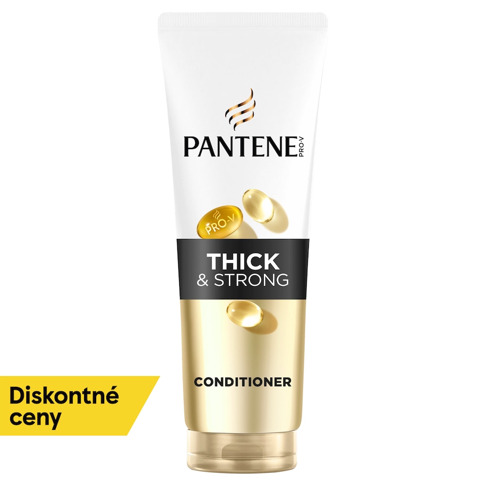 obrázok 1 z Pantene Pro-V Thick & Strong kondicionér 275 ml na oslabené vlasy. Active Nutri-Plex