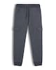 image 5 of F&F Boys Cotton Rich Cuffed Drawstring Cargo Joggers in Graphite