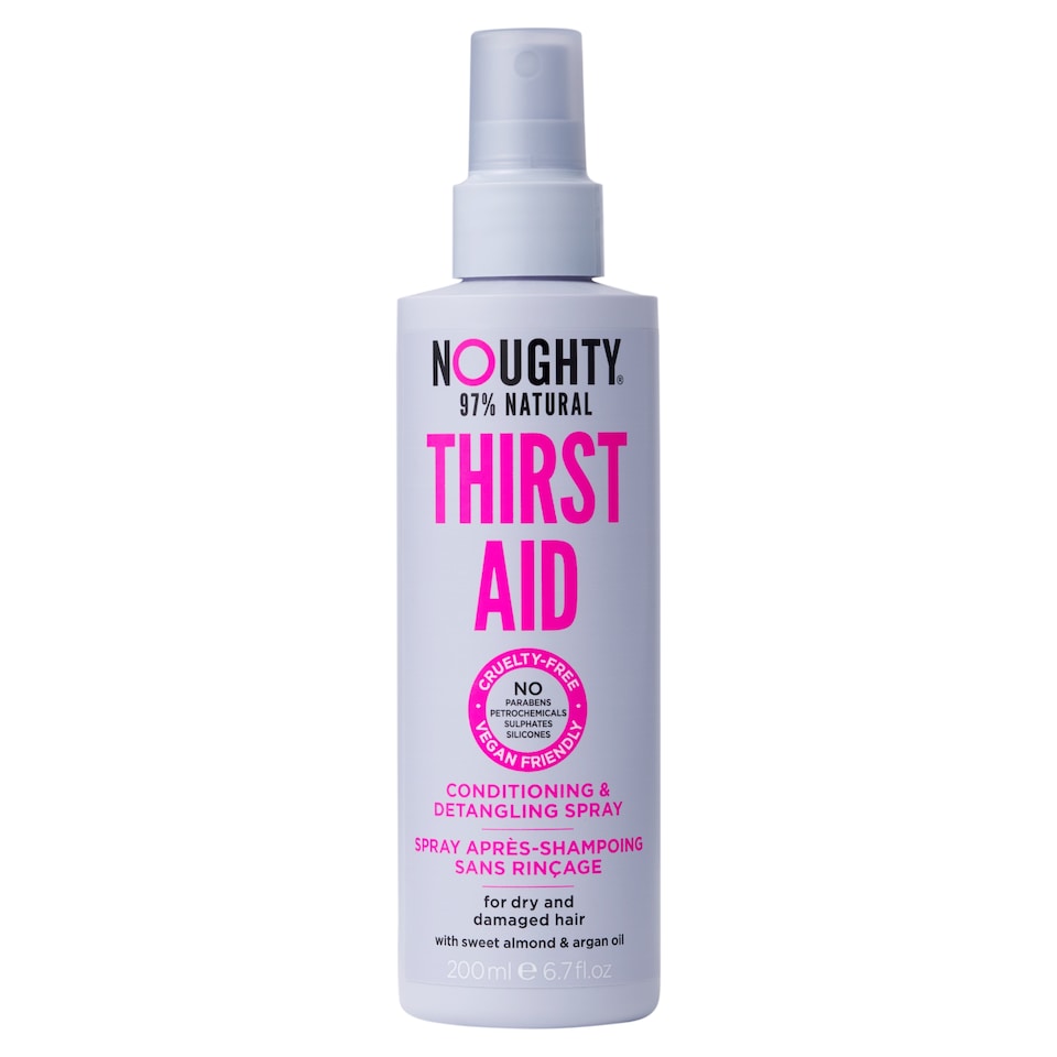 Noughty Thirst Aid Vegan Conditioning & Detangling Spray 200ml