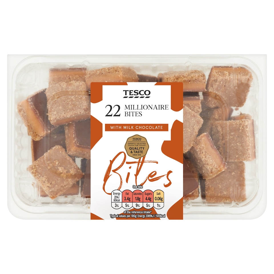 Tesco Millionaire Bites 22 Pack