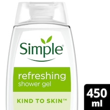 Simple Refreshing Kind To Skin Shower Gel Body Wash 450ml