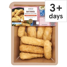 Tesco Battered Haddock Goujons 200G