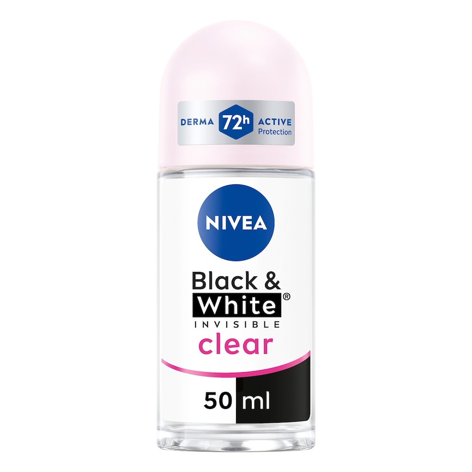 image 1 of NIVEA Black & White Original Anti-Perspirant Deodorant Roll-On 50ml