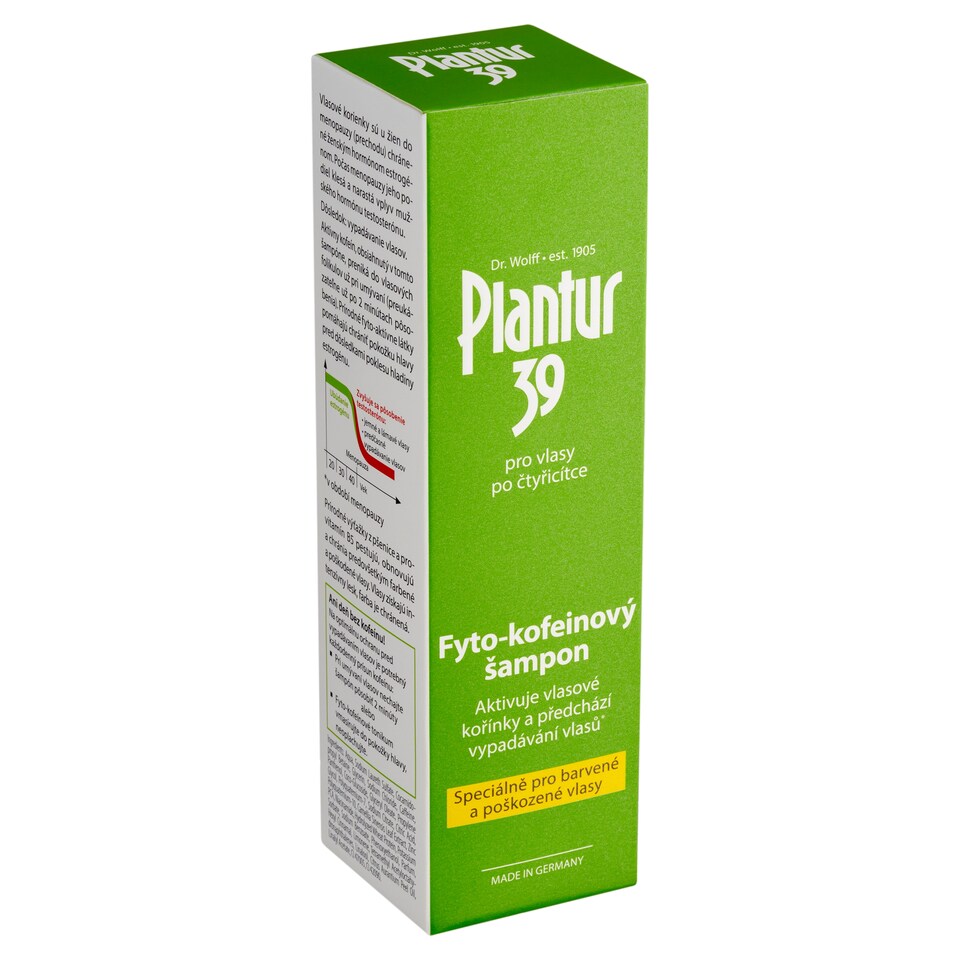 Obrázek 1 pro produkt Plantur 39 Fyto-kofeinový šampon 250ml