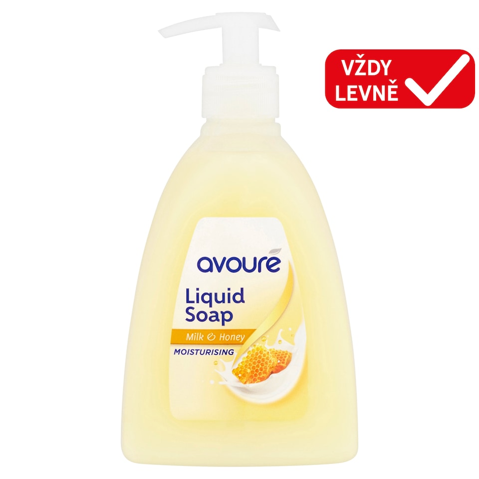 Avouré Liquid Soap Milk & Honey 500ml