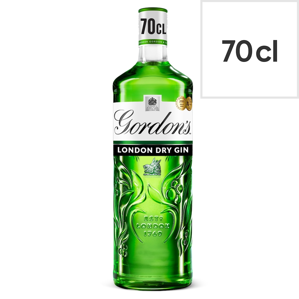 image 1 of Gordon's Special Dry London Gin Bottle 37.5% Vol 70Cl 