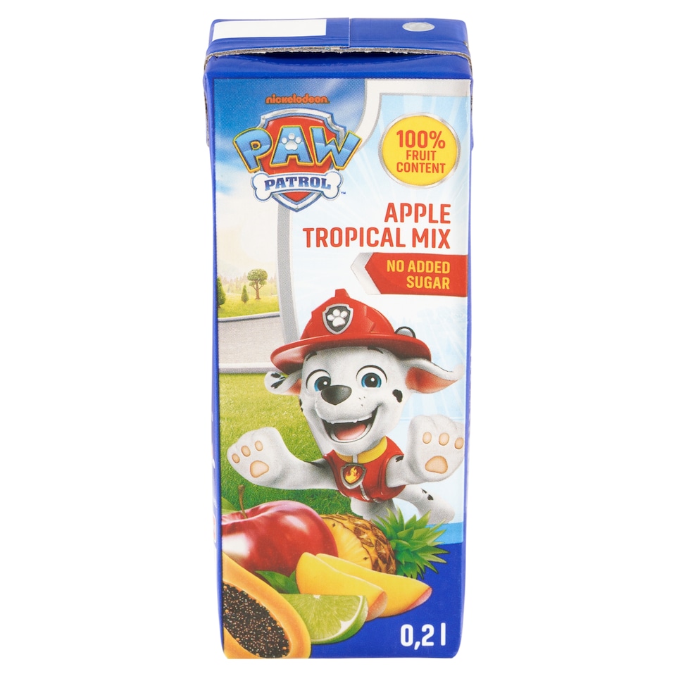Paw Patrol Apple Tropical Mix Multifruct Juice 0.2 L