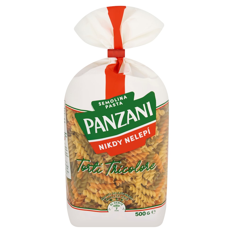 obrázok 1 z Panzani Torti Tricolore cestoviny semolinové sušené bezvaječné 500 g