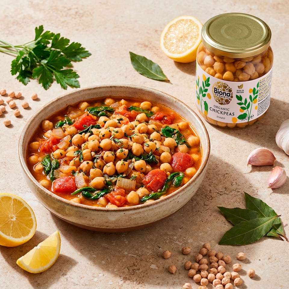 image 1 of Biona Organic Chick Peas - Jar 350g