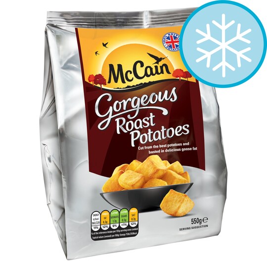 Mccain Roast Potatoes 550G Tesco Groceries