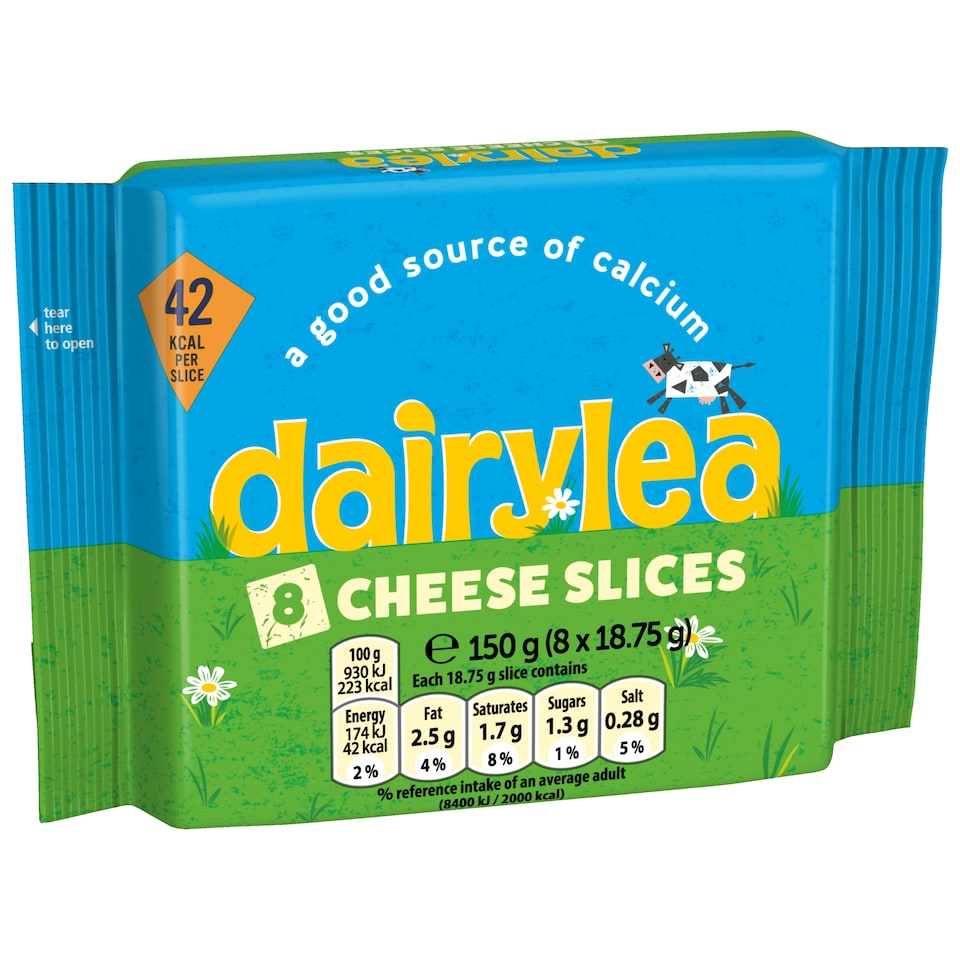 image 1 of Dairylea Cheese Slices x8 150g