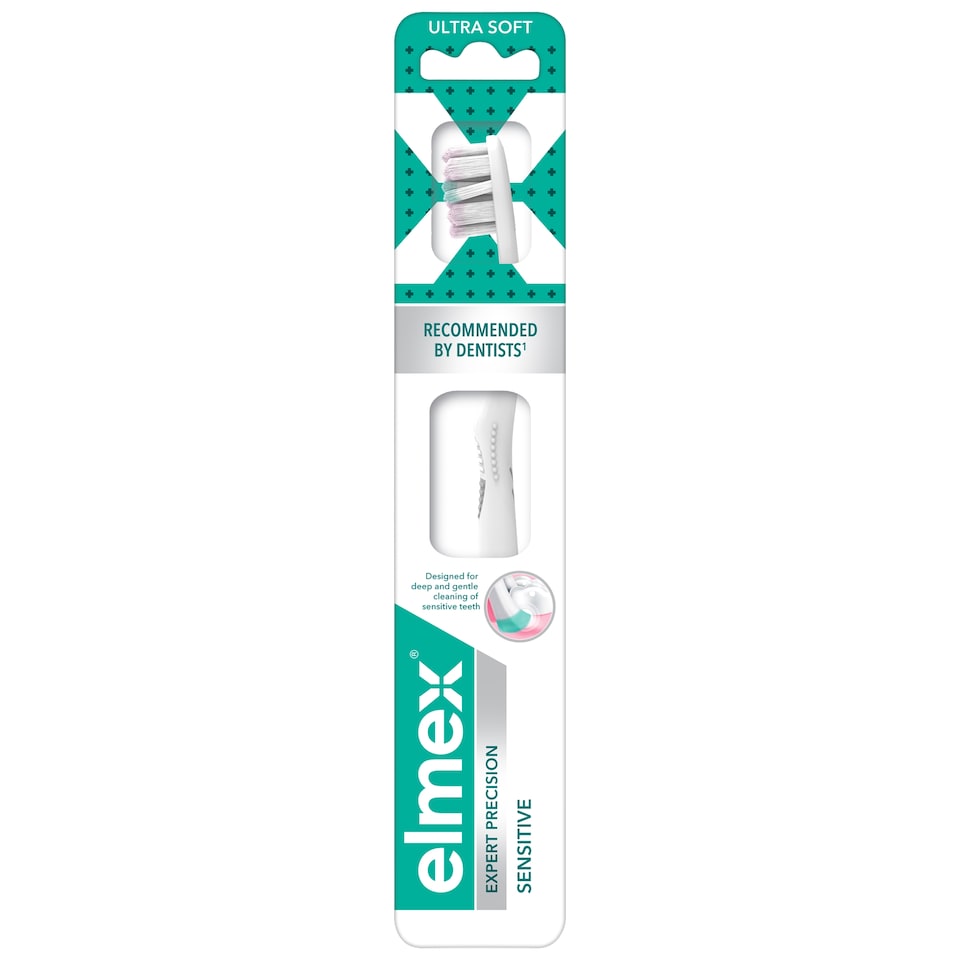 image 1 of elmex Sensitive Expert Precision Manual Toothbrush – ultra soft