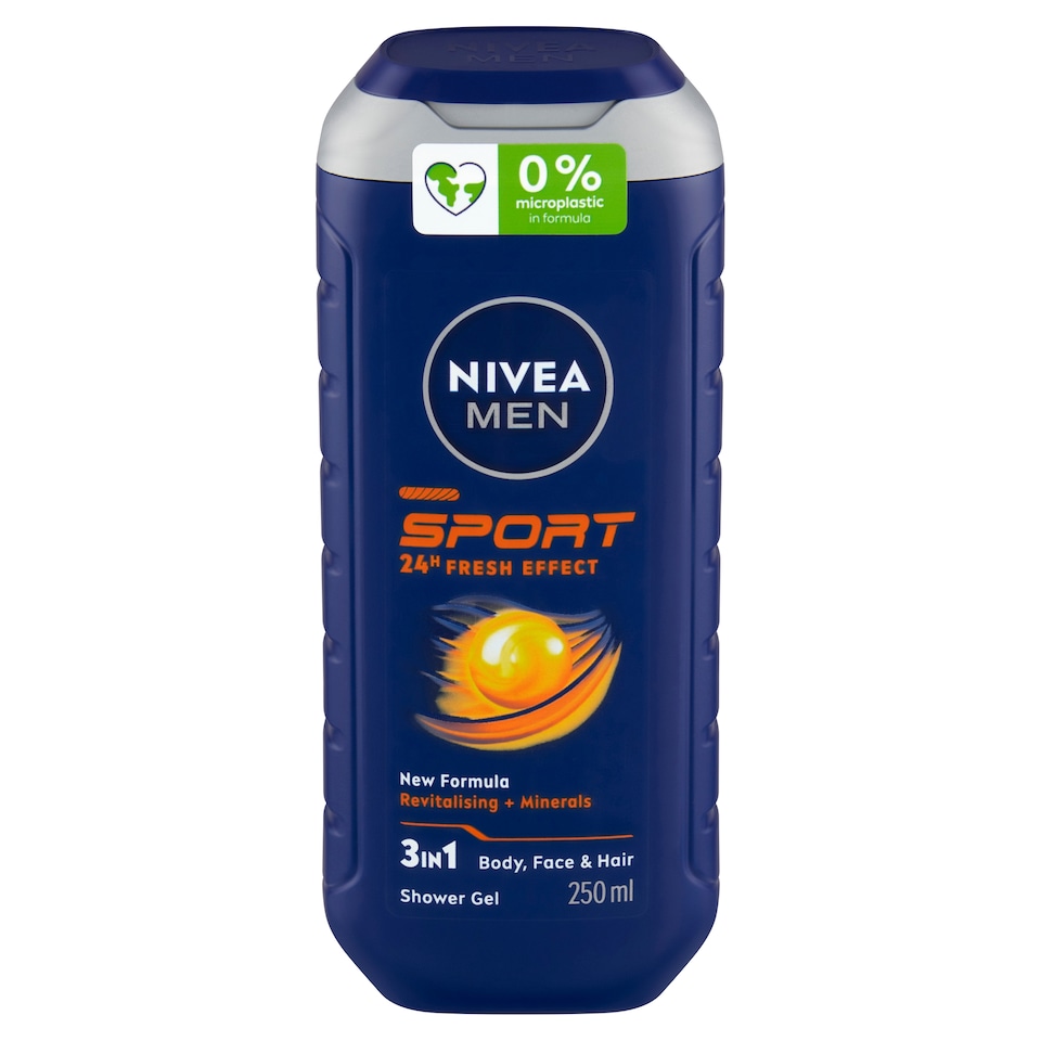 obrázok 1 z Nivea Men Sport 3 v 1 Sprchovací gél 250 ml