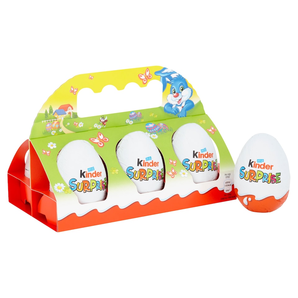 image 1 of Kinder Surprise Eggs 6X20g