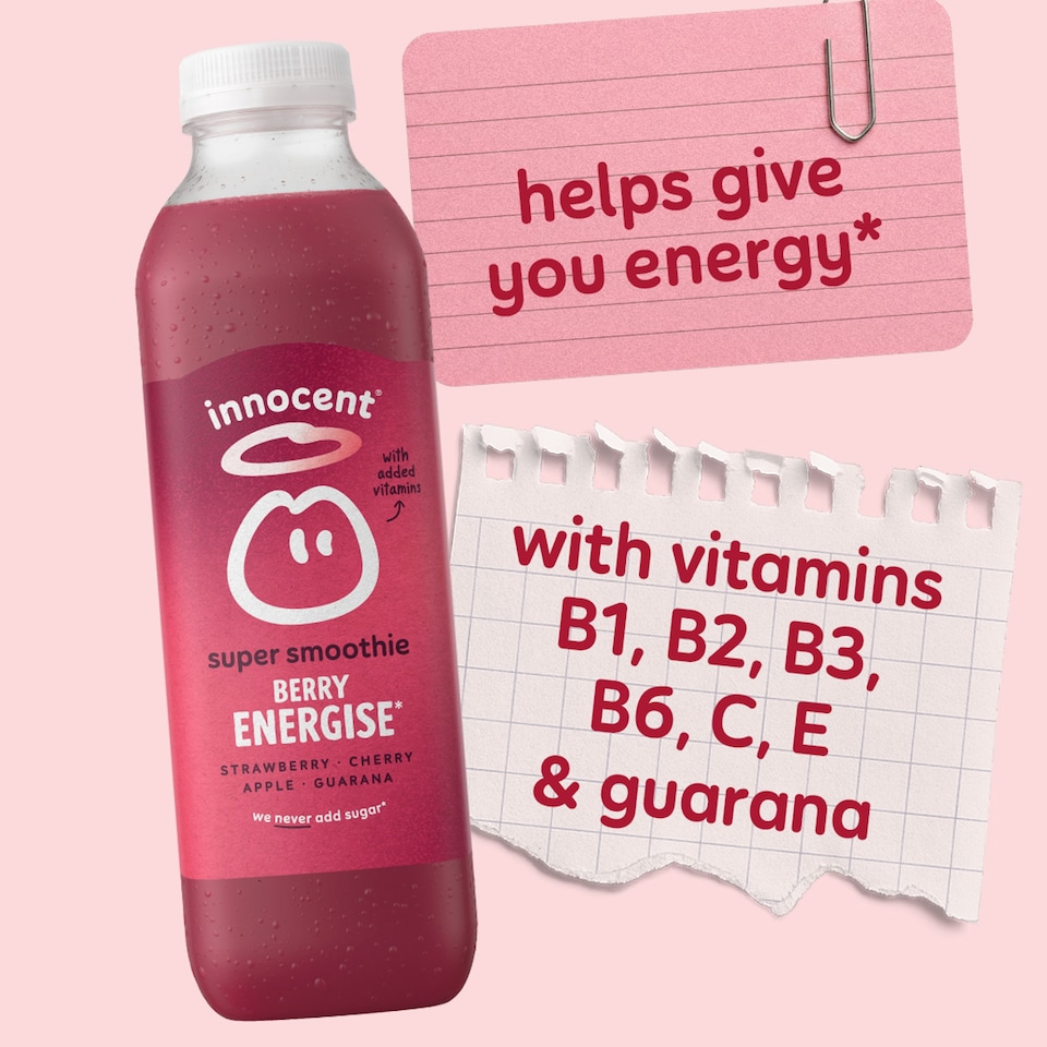 image 1 of Innocent Super Smoothie Energise 300ml