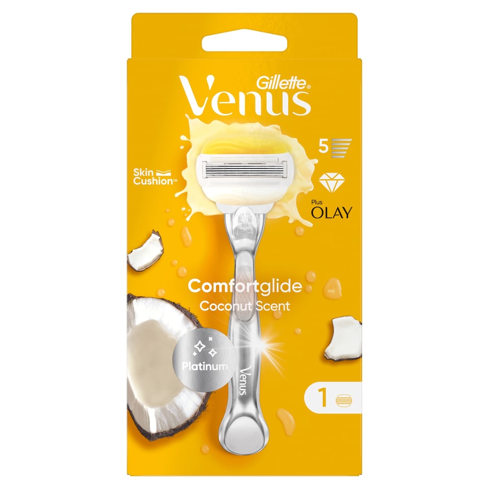 Venus Comfortglide Coconut plus Olay Razor- x1 Blade