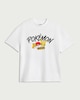 image 4 of Pokémon Pure Cotton Pikachu Oversized T-Shirt in White