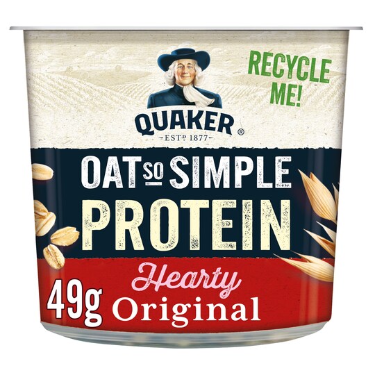 Quaker Oat So Simple Protein Original Porridge Pot 49G