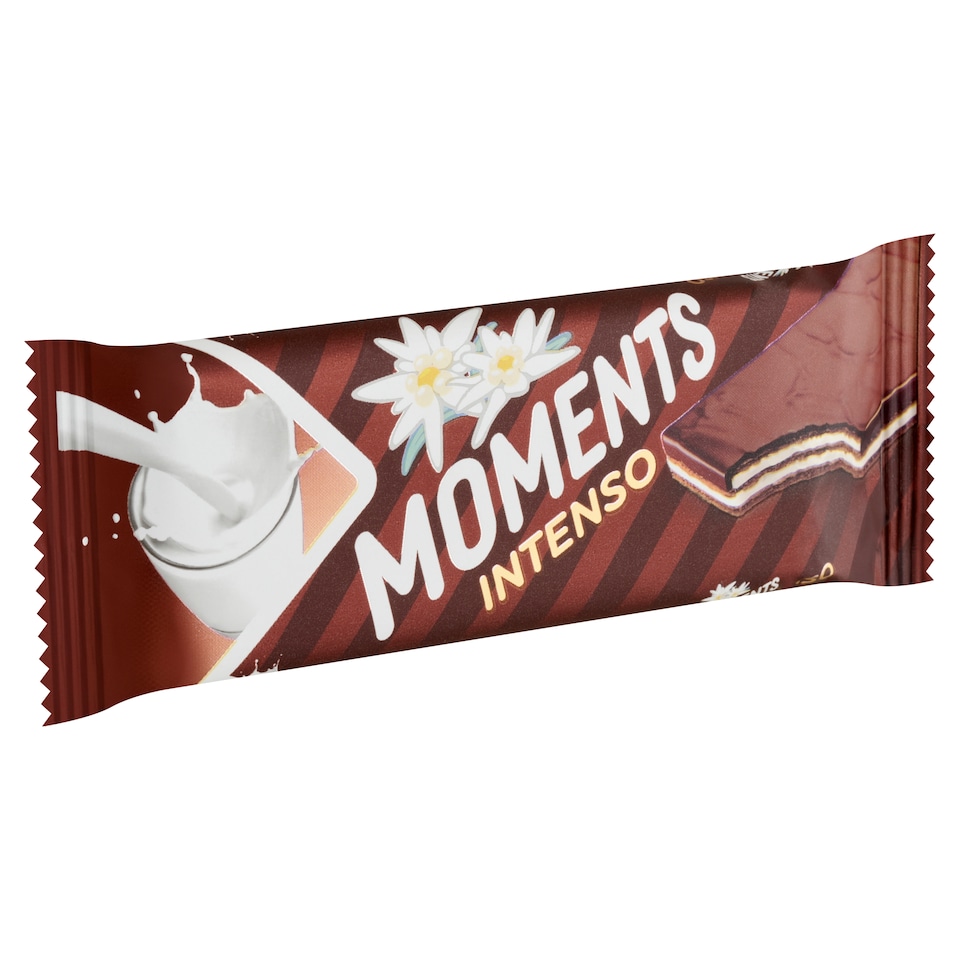 Moments Intenso tejes krémmel töltött kakaós ostyaszelet kakaós bevonómasszában 40 g  1. kép