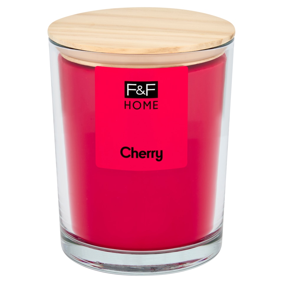 image 1 of F&F Home Cherry Candle 500g